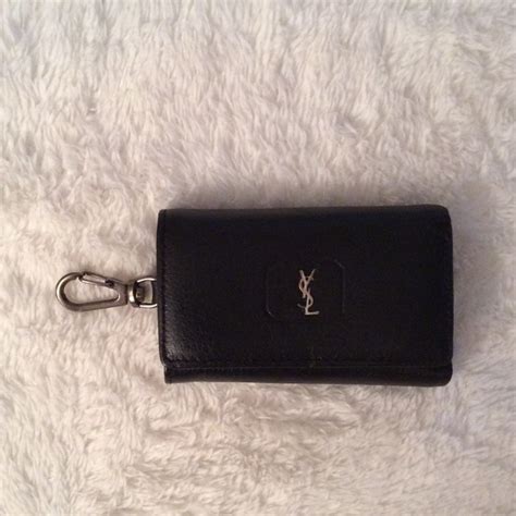 ysl wallet key chain|yves saint laurent wallet sale.